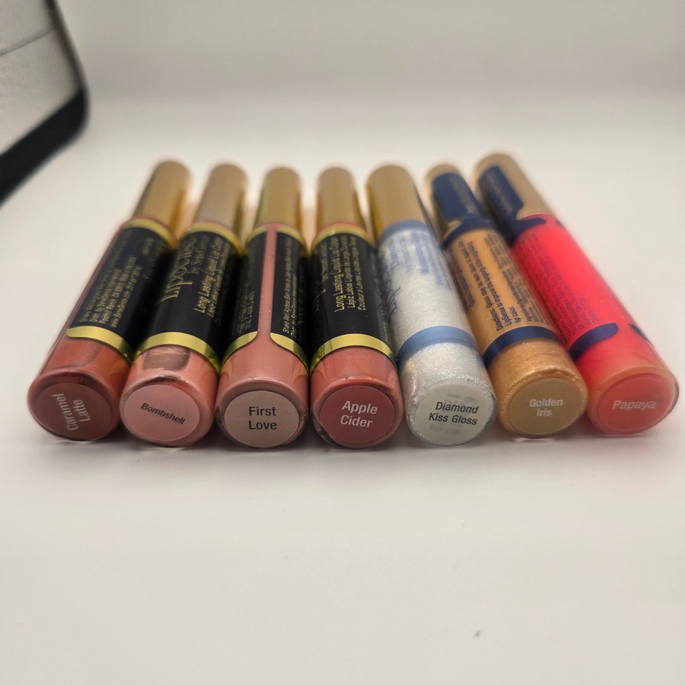 SeneGence LipSense Warm Fall Bundle 7pc Lip Colors Glosses NEW